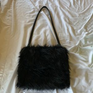 princess polly faux fur bag